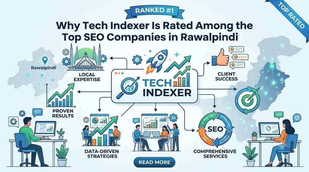 Why Tech Indexer Is Rated Among the Top SEO Companies in Rawalpindi